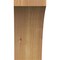 Ekena Millwork 4"W x 8"D x 8"H Thorton Rough Sawn Knee Brace, Western Red Cedar BRC04X08X08THR00RWR - alternate 3